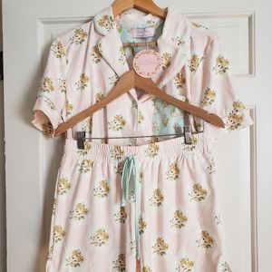 Sweet Honey Medium Pajama Short Set NWT